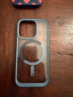 SUPCASE Iphone 15 Pro Case-2 Tone Blue and Clear